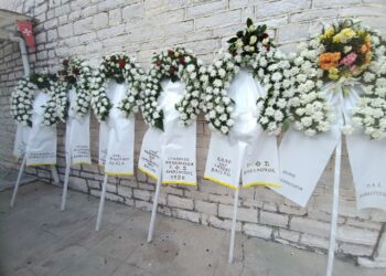 Tελευταίο αντίο στον Βασίλη Γκανιάτσα στην Αμφιλοχία (φωτο)