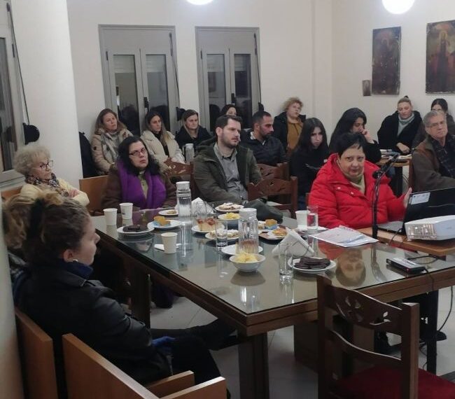 Ομιλία για την παραβατικότητα των ανηλίκων στη Σχολή Γονέων Αγίου Δημητρίου Αγρινίου