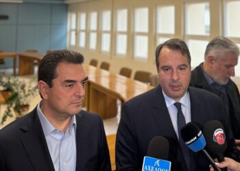 Θανάσης Παπαθανάσης: Περιοδεία στο Αγρίνιο με τον Κώστα Σκρέκα και τον Στέλιο Κονταδάκη – Επαφές με Δήμο, Επιμελητήριο και επιχειρήσεις.
