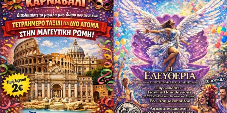 Έρχεται το 4ο Παναιτωλιωτικο Καρναβάλι με πολλές εκπλήξεις