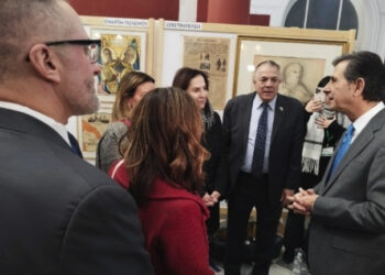 Συνάντηση Κώστα Γκιουλέκα με το Δ.Σ. της Παγκόσμιας Διακοινοβουλευτικής Ένωσης Ελληνισμού