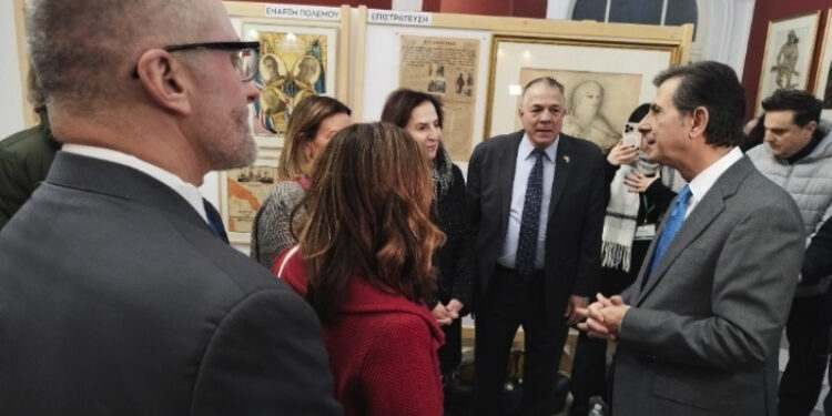 Συνάντηση Κώστα Γκιουλέκα με το Δ.Σ. της Παγκόσμιας Διακοινοβουλευτικής Ένωσης Ελληνισμού