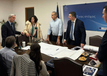 Συνάντηση εργασίας του Υφυπουργού Εργασίας, του Δήμου Ξηρομέρου και Δημοτικού Λιμενικού Ταμείου με τον ΓΓ του Υπουργείο Ναυτιλίας