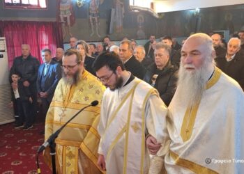 Ρίγανη, Ναός Αγίας Σοφίας, Χειροτονία Πρεσβυτέρου Ιεροθέου Παππά