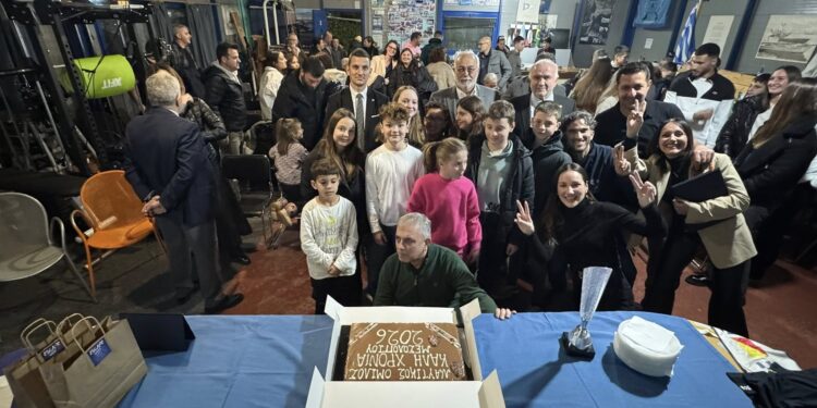 Κοπή της πρωτοχρονιάτικης πίτας του Ναυτικού Ομίλου Μεσολογγίου