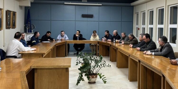 Αγρίνιο: Συνεδρίασε εκτάκτως το Συντονιστικό Πολιτικής Προστασίας λόγω κακοκαιρίας