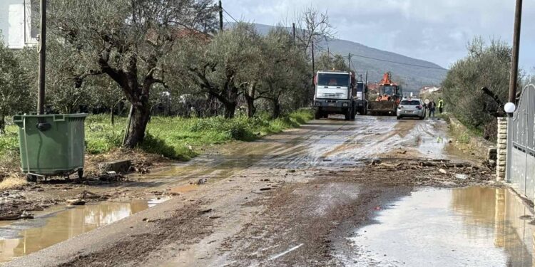 Αγρίνιο: Προβλήματα από την υπερχείλιση ρεμάτων στο ΔΔ Ζευγαρακιου και Κάτω Κερασόβου