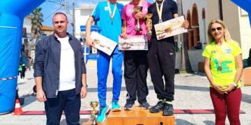 Ο Γιάννης Ζήσης της ΓΕ Αγρινίου κατέκτησε τη 2η θέση στον αγώνα δρόμου Ντολμά στο Αιτωλικό!