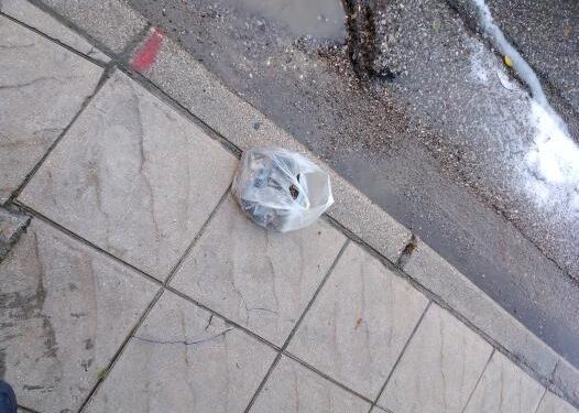 Αγρίνιο: Η κακοκαιρία δημιούργησε φθορές οδόστρωμα στην Αγίου Ιωάννη  Ρηγανά