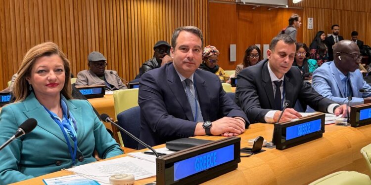 Θανάσης Παπαθανάσης από τη Νέα Υόρκη: Θεσμική παρέμβαση στον ΟΗΕ και τιμή στην Παγκόσμια Ημέρα Ελληνικής Γλώσσας