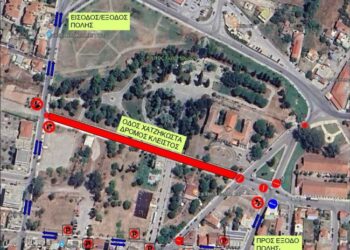 Προσωρινή μετατροπή της οδού Ηρώων Πολυτεχνείου σε διπλής κατεύθυνσης στο Μεσολόγγι