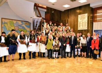 Το Δρώμενο των Πανηγυριστών του Αη Συμιού στο Πνευματικό Κέντρο Ρουμελιωτών στην Αθήνα