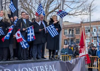 Δυναμική παρουσία της Χ. Σταρακά στο πλευρό της ελληνικής ομογένειας στο Μόντρεαλ για τον εορτασμό της 25ης Μαρτίου