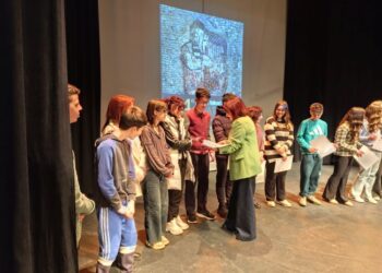 Τελετή λήξης του 14ου Πανελλήνιου Μαθητικού Φεστιβάλ Θεάτρου του Δήμου Αγρινίου