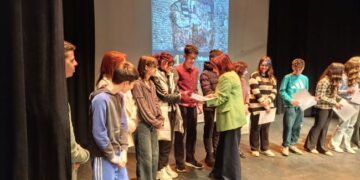 Τελετή λήξης του 14ου Πανελλήνιου Μαθητικού Φεστιβάλ Θεάτρου του Δήμου Αγρινίου