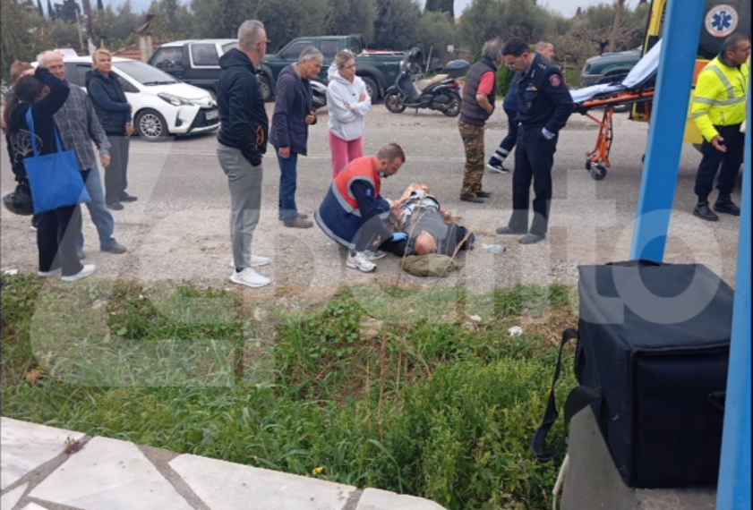 Αιτωλοακαρνανία: Τροχαίο ατύχημα με τραυματισμό δικυκλιστή