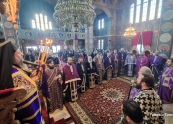 Τελευταίος Κατανυκτικός Εσπερινός στον Ιερό Ναό Αγίας Βαρβάρας Αγρινίου