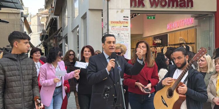 Αγρίνιο: Όμορφη γιορτή για την Παγκόσμια Ημέρα Γυναίκας με τραγούδια του Θοδωρή Κουτσουπιά