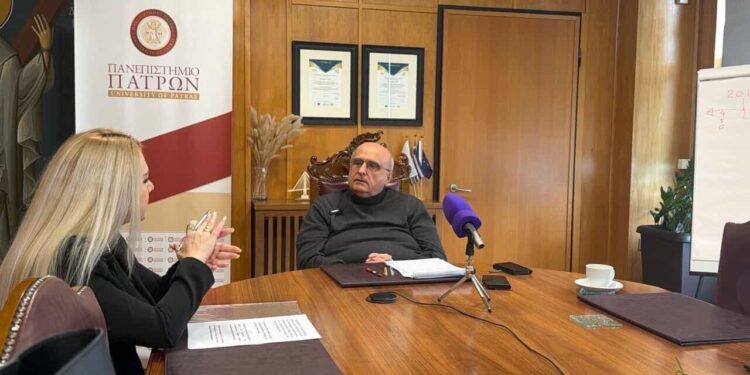 Σημαντική Συνέντευξη με τον Πρύτανη του Πανεπιστημίου Πατρών: Απαντήσεις, Πρωτοβουλίες και Όραμα για τα Πανεπιστημιακά Τμήματα της Αιτωλοακαρνανίας