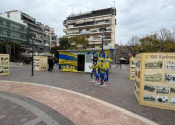 Αγρίνιο: Ξεκίνησε η λειτουργία του περιπτέρου του Παναιτωλικού στην πλατεία Δημοκρατίας