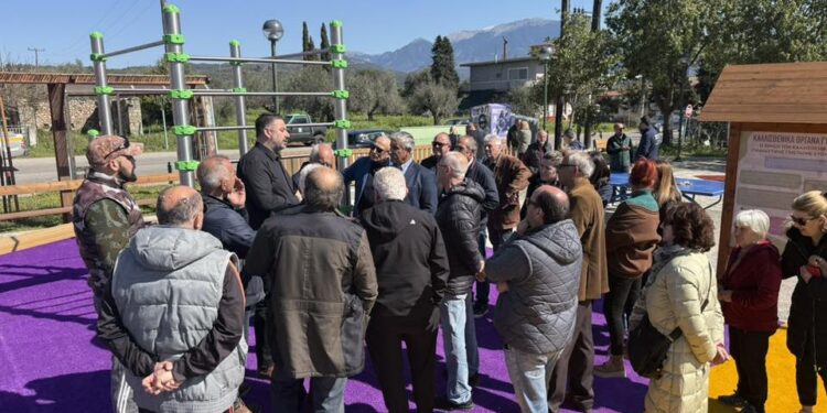 Νέοι χώροι άθλησης και αναψυχής σε Αβόρανη, Παντάνασσα και Καλλιθέα-Επίσκεψη Μαυρομμάτη