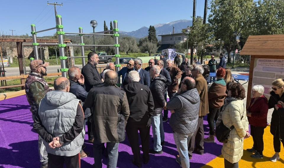 Νέοι χώροι άθλησης και αναψυχής σε Αβόρανη, Παντάνασσα και Καλλιθέα-Επίσκεψη Μαυρομμάτη