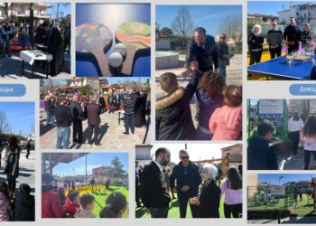 Μεγάλη Χώρα και Δοκίμι απέκτησαν νέους χώρους άθλησης – Παρών στα εγκαίνια ο Νεκτάριος Φαρμάκης