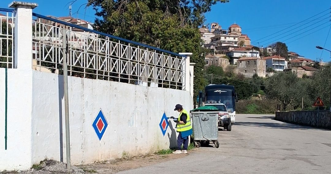 Εργασίες συντήρησης και καλλωπισμού στη Δημοτική Ενότητα Μεδεώνος