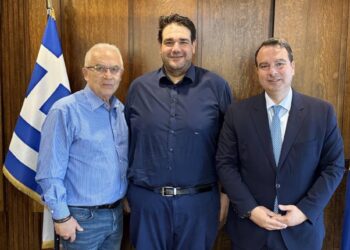 Σε θετικό κλίμα η συνάντηση του Δημάρχου Αμφιλοχίας με τον Υπουργό Εσωτερικών