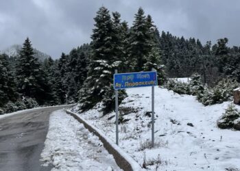 Απαραίτητες οι αλυσίδες από  Αγρίνιο – Αραπακέφαλα