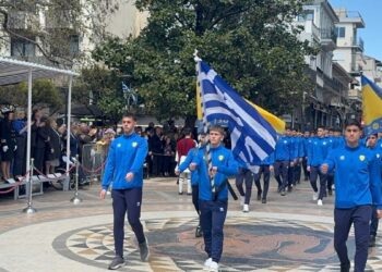 Με τον Παναιτωλικό η παρέλαση στο Αγρίνιο – Ιστορία και συγκίνηση για τα 100 χρόνια