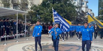 Με τον Παναιτωλικό η παρέλαση στο Αγρίνιο – Ιστορία και συγκίνηση για τα 100 χρόνια