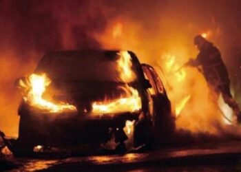 Φωτιά σε όχημα στη γέφυρα του Αχελώου – Κινητοποίηση της Πυροσβεστικής Αγρινίου