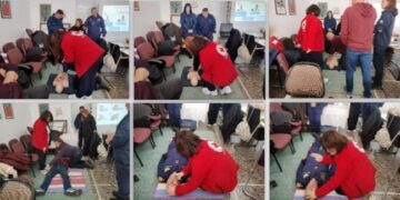 Εκπαίδευση 12 λιμενικών στο Μεσολόγγι από τον Ελληνικό Ερυθρό Σταυρό