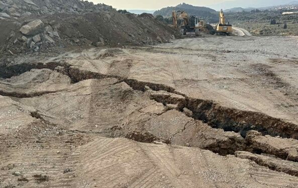 Ιόνια Οδός: Νέο ρήγμα στο 128ο χλμ.- Σε κυκλοφορία ο ένας κλάδος στις 10 Μαρτίου