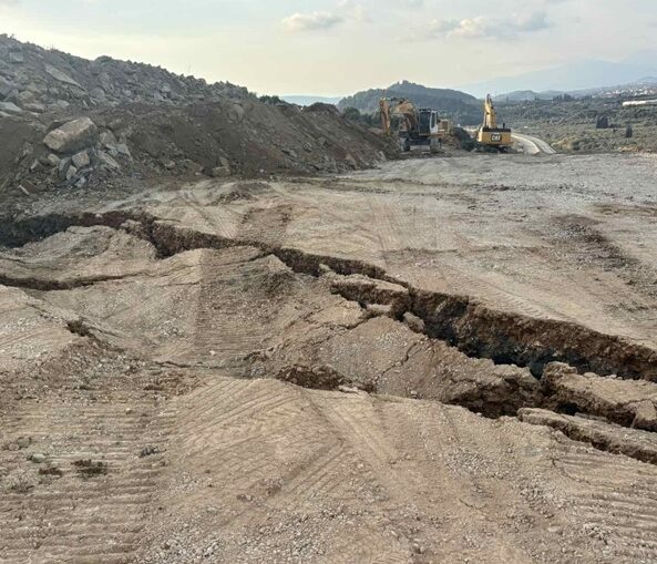 Ιόνια Οδός: Νέο ρήγμα στο 128ο χλμ.- Σε κυκλοφορία ο ένας κλάδος στις 10 Μαρτίου