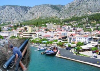 Προγραμματισμένες εργασίες σύνδεσης του νέου δικτύου ύδρευσης Αστακού και των νέων αντλιών στα Λιβανέϊκα