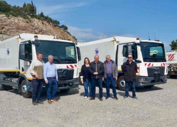 Ενισχύεται σημαντικά ο στόλος καθαριότητας του Δήμου Ναυπακτίας