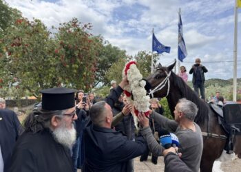 Η αναβίωση του εθίμου των ιπποδρομιών στον Άγιο Γεώργιο Μεσολογγίου