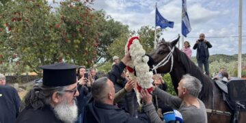 Η αναβίωση του εθίμου των ιπποδρομιών στον Άγιο Γεώργιο Μεσολογγίου