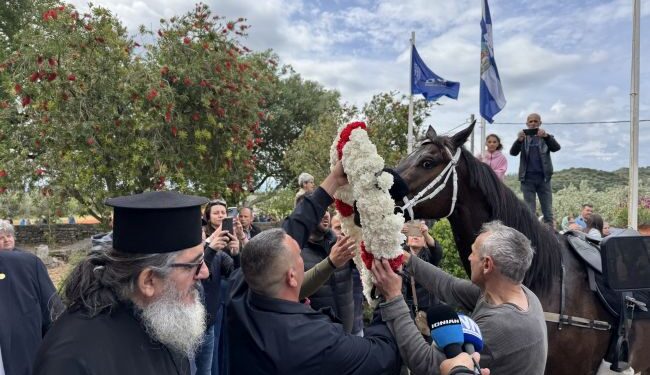 Η αναβίωση του εθίμου των ιπποδρομιών στον Άγιο Γεώργιο Μεσολογγίου
