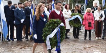 Απόδοση Τιμής από τη Μαθητική Νεολαία στους Ήρωες της Εξόδου