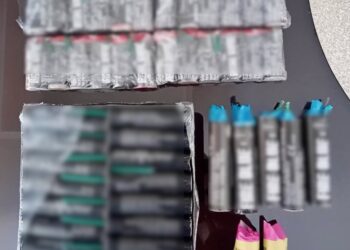 Μεσολόγγι: Χειροπέδες σε δύο για κροτίδες, φωτοβολίδες και ποσότητα εκρηκτικών (ΦΩΤΟ)