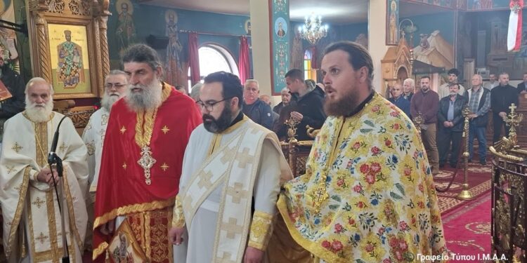 Θύαμο Αιτωλ/νίας: Ο Μητροπολίτης χειροτόνησε στο βαθμό του Πρεσβυτέρου, τον Ιεροδιάκονο Ευσέβιο Ζαπαντιώτη