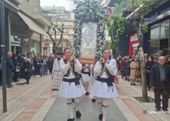 Συγκίνηση και κατάνυξη στο Αγρίνιο: Χιλιάδες πιστοί στη μεγάλη γιορτή της Ζωοδόχου Πηγής και στην λιτανεία της θαυματουργής Εικόνας