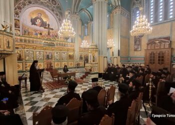 Δ’ Επετειακή Ιερατική Σύναξη στην Ι. Μ. Αιτωλοακαρνανίας