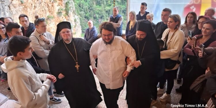 Αγρίνιο: Χειροτονήθηκε Διάκονος ο Μοναχός Ιουστίνος Μουρτζιάπης