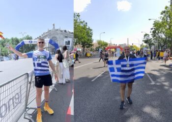 Ο Δ.Τηγάνης από το Χαλκιόπουλο Βάλτου στον Μαραθώνιο Μαδρίτης 2026