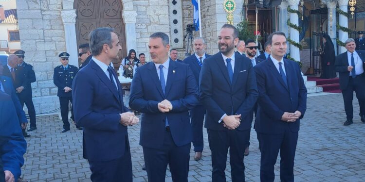 Μητσοτάκης, Τασούλας, Ανδρουλάκης, Φάμελλος στο Μεσολόγγι – Φωτορεπορτάζ και δηλώσεις του Agriniosite.gr