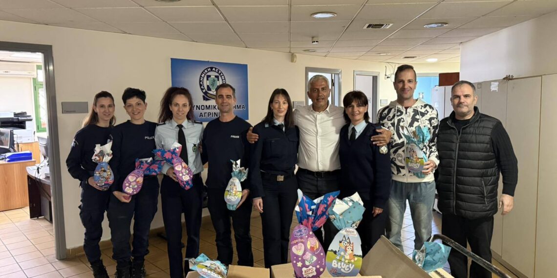 Ο Γιώργος Καλλιακμάνης, επισκέφθηκε τους αστυνομικούς της Δ.Α Ακαρνανίας, ενόψει των εορτών του Πάσχα.